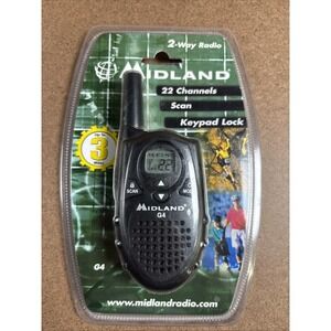 Midland G4  2 Way Radio Up To 3 Miles 22 Channel BRAND NEW